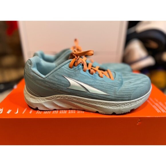 Altra Rivera Women's Size 7 Turquoise Green Road Running Shoes Worn No Box - Picture 1 of 7